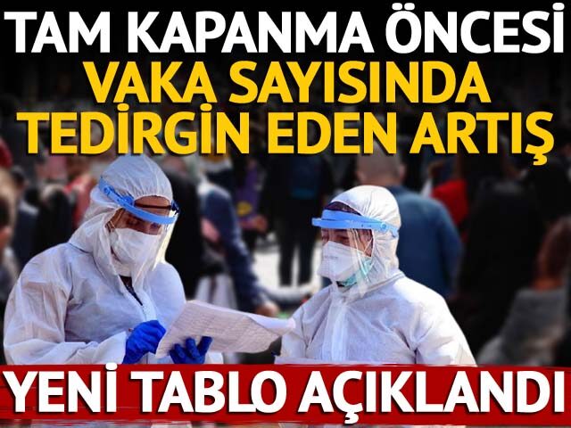 27 Nisan koronavirüs tablosu açıklandı