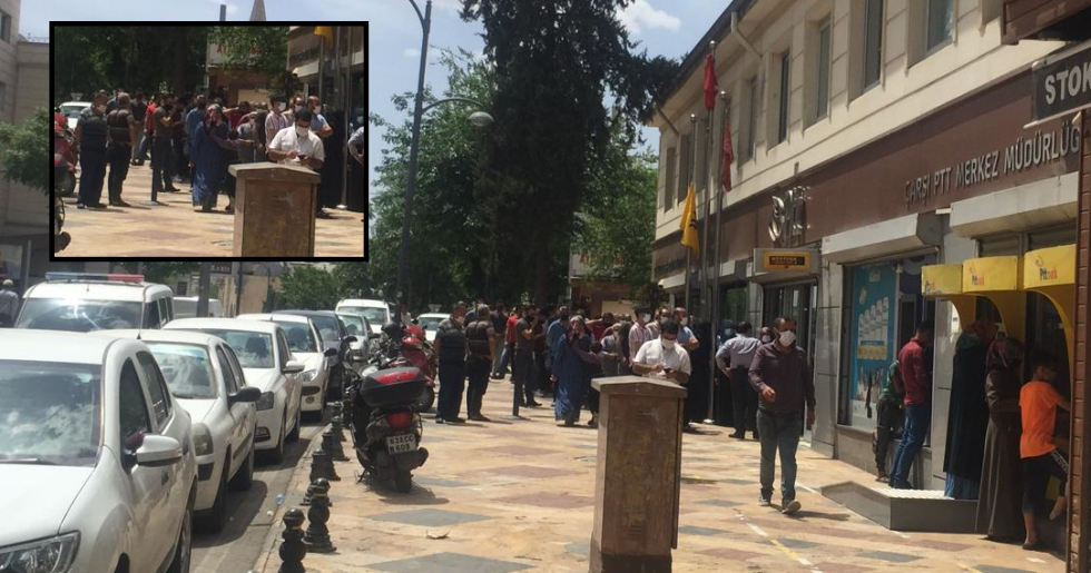 Urfa’da Tam Kapanmada Skandal Görüntüler