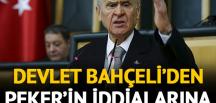 Bahçeli’den Sedat Peker’in iddialarına sert tepki