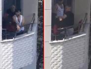 Anneler Günü’nde çekildi! Talihsiz kadın eşi ve oğlundan dayak yedi.