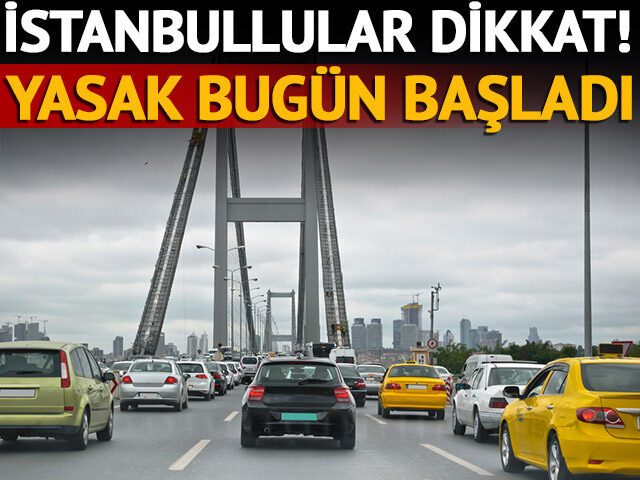 TEM’de ağır vasıta yasağı başladı!
