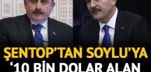 Şentop’tan Süleyman Soylu’ya “10 bin dolar alan siyasetçi” sorusu