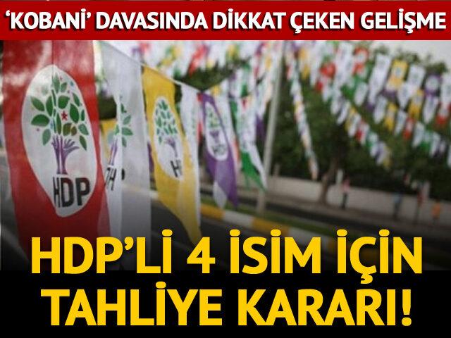 HDP’li Ayhan Bilgen’e tahliye