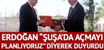 Erdoğan ve Aliyev ‘Şuşa Beyannamesi’ne imza attı