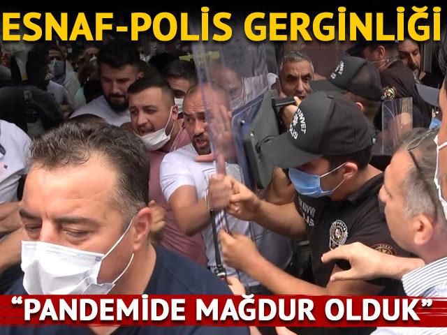 Polis, sahte ürünler için harekete geçti! Esnafla gerginlik: 5 gözaltı