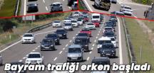 Bayram trafiği başladı
