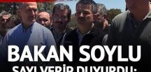 sabotaj iddiası! Bakan Soylu sayı verip duyurdu