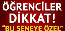 “Bu seneye özel” diyerek duyurdu: İkinci ek yerleştirme yapılacak