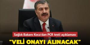 Okullarda veli onayıyla sadece boğazdan örnek alınarak yapılacak