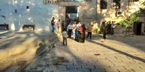 Şanlıurfa’da Dilencilerin Yer Kavgası Kameraya Yansıdı