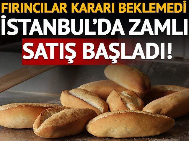 Fırıncılar karar çıkmadan zam yaptı