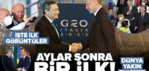 İtalya’da G20 Liderler Zirvesi başladı! Dünyanın merakla beklediği zirveden ilk görüntüler.