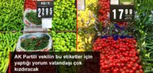 AK Partili milletvekili, 1 kilo domatesin 22.95 TL’ye satılmasını normal karşıladı