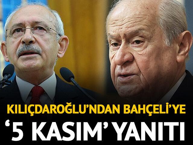 Kılıçdaroğlu’ndan Bahçeli’ye mektup yanıtı