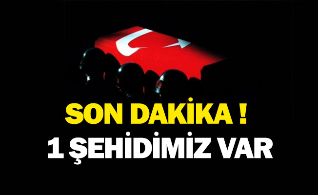 1 ŞEHİDİMİZ VAR!