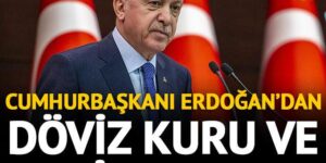 Cumhurbaşkanı Erdoğan’dan faiz ve döviz kuru mesajı