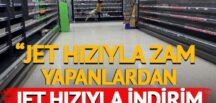 Jet hızıyla fiyatları yükselttiler aynı hızda indirsinler