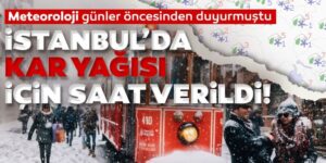 İstanbul için kar uyarısı! Meteoroloji ve İBB’den peş peşe açıklamalar (20 Aralık yurtta hava durumu)