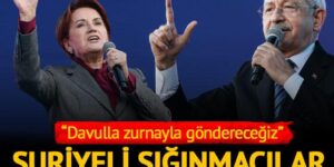 Kılıçdaroğlu Suriyeliler için tarih verdi! “Davulla zurnayla göndereceğiz”