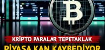 Kripto paralar tepetaklak! Piyasa değeri kan kaybediyor: İlk kez…