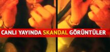 Canlı yayında uyuşturucu içtiler! Polis hemen harekete geçti
