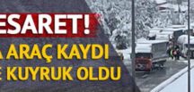 TEM’de esaret devam ediyor! Bolu’da meydana gelen kaza nedeniyle trafik tamamen durdu