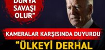 Ukrayna’yı terk edin çağrısı! Asker gönderilecek mi? Biden’dan açıklama