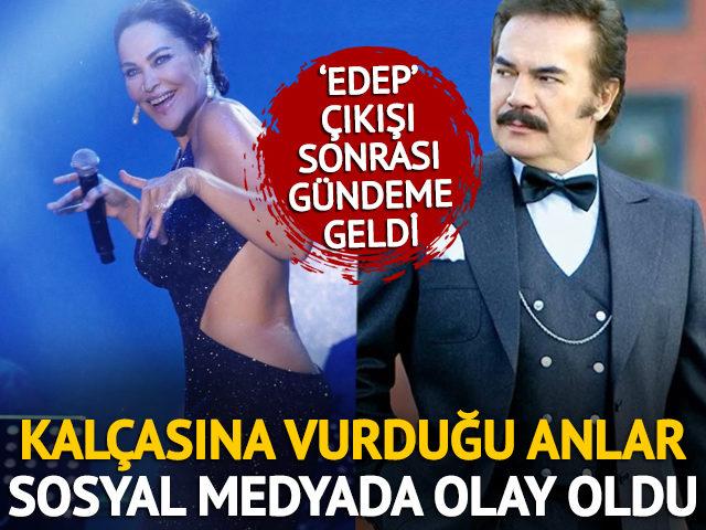 Orhan Gencebay’ın Hülya Avşar’ın kalçasına vurduğu video yeniden gündem oldu