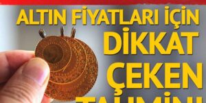 Altın fiyatı için dikkat çeken tahmin! İbre tersine dönecek