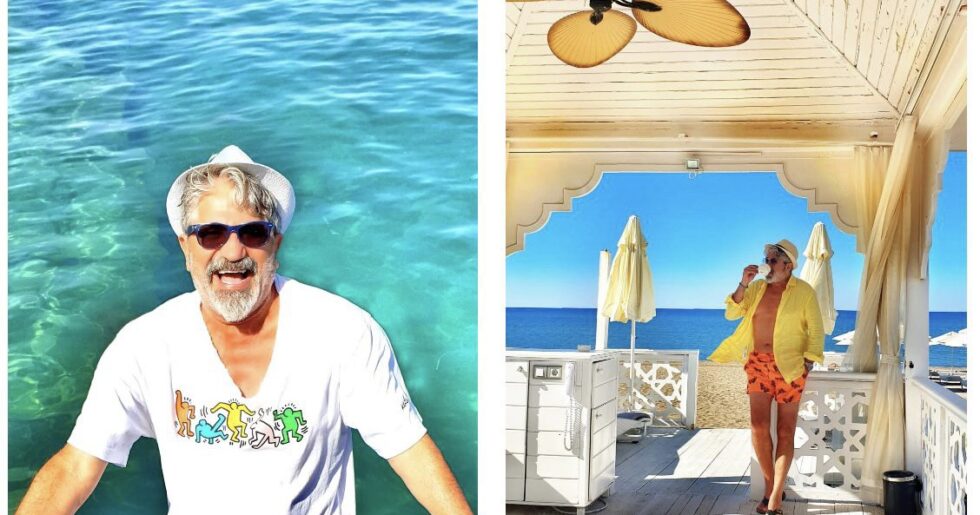 Oyuncu Ümit Okur doğum gününü lüks tatil köyünde kutladı