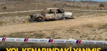 Silahla vurulup araçla birlikte yakılmış halde bulundular