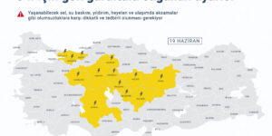 İç Anadolu’nun kuzey ve doğusu ile 3 il için gök gürültülü sağanak uyarısı