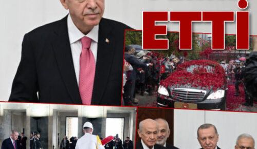 Cumhurbaşkanı Erdoğan Meclis’te yemin etti