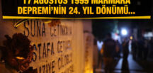 17 Ağustos Marmara Depremi’nde hayatını kaybedenler anıldı