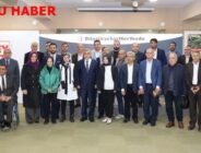 BAŞKAN BEYAZGÜL, KÖŞE YAZARLARIYLA BİR ARAYA GELDİ