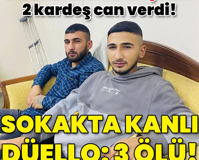 Adana’da Sokak Ortasında Acı Bilanço: 3 Can Kaybı