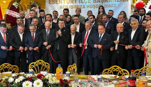 TÜMKİAD Esenyurt İlçe Başkanlığı Görkemli Bir Törenle Açıldı