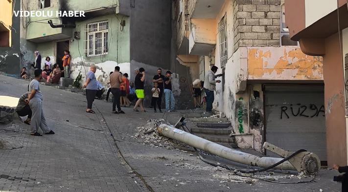 anlıurfa Eyyübiye’de Feci Kaza: Kamyon Elektrik Direğine Çarptı