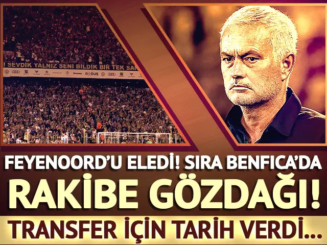Fenerbahçe’de teknik direktör Jose Mourinho transfer için tarih verdi!