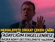 Ekrem İmamoğlu’ndan çarpıcı açıklama!