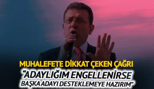 Ekrem İmamoğlu’ndan çarpıcı açıklama!
