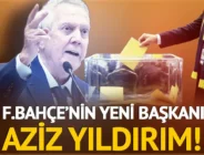 Fenerbahçe yeni başkanını seçti! Sarı-Lacivertliler’de seçimin kazananı Aziz Yıldırım oldu