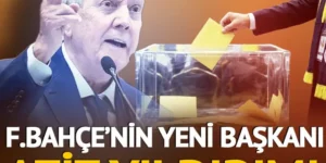Fenerbahçe yeni başkanını seçti! Sarı-Lacivertliler’de seçimin kazananı Aziz Yıldırım oldu