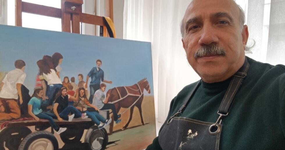 SİİRT’TE “BİR İNSAN, 1000 HATIRA” RESİM SERGİSİNE YOĞUN İLGİ