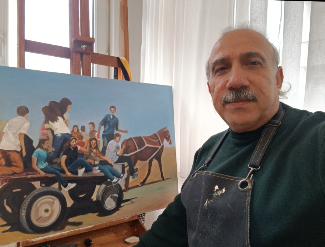 SİİRT’TE “BİR İNSAN, 1000 HATIRA” RESİM SERGİSİNE YOĞUN İLGİ